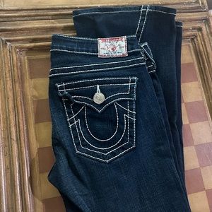 2 pairs of True Religion jeans in excellent condition